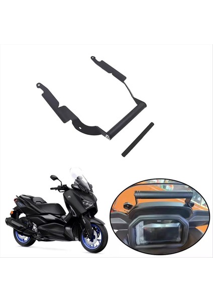 Yamaha Için Motosiklet Navigasyon Braketi Xmax 300 X-Max 300 X-Max 300 2025 12+22MM Cep Telefon Tutucu Aksesuarları (Yurt Dışından) fiyatları