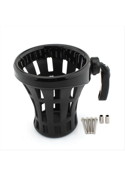 Harley Honda Talebarları Için Motosiklet Aksesuarları Evrensel Kupa Tutucu Su Isıtıcısı ve Içecek Tutucu Siyah ve Gümüş (Yurt Dışından) fiyatları
