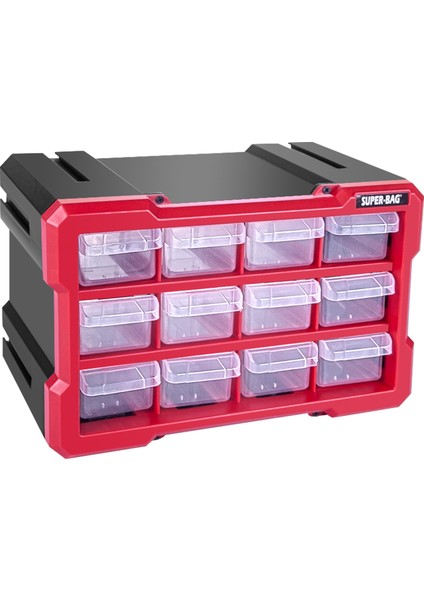 ASR-6014 Modüler Monoblok Çekmece 12 (266X158X340 Cm)