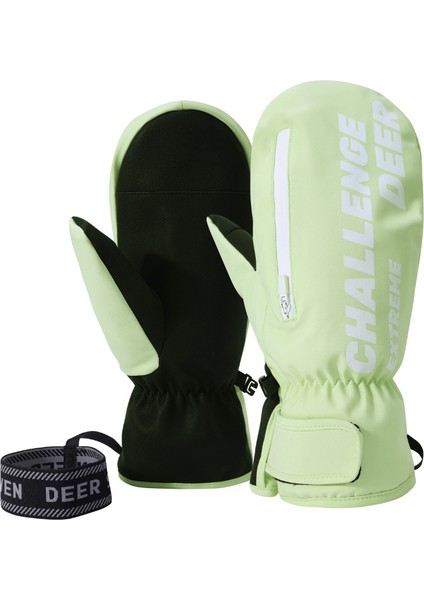 Öğrencilerin Kış Için Olmazsa Olmazları: Polar Astarlı Kayak Elni, Unisex, Su Geçirmez, Dokunmatik Ekranlı, Snowboard Bisiklet Elni. (Yurt Dışından)