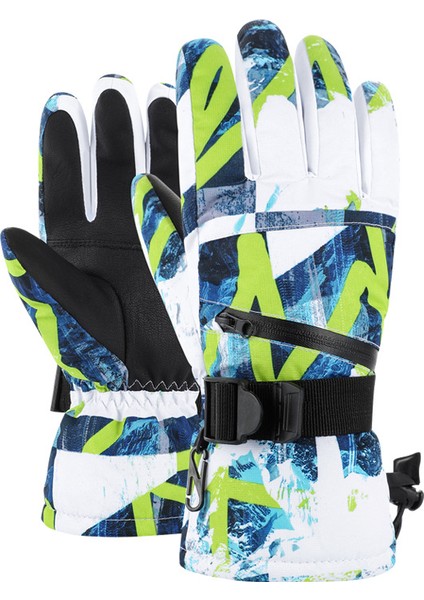 Yetişkinler ve Kadınlar Için Açık Hava Bisiklet ve Kayak Elnleri, Kalınlaştırılmış Su Geçirmez Dokunmatik Ekranlı Sıcak Elnler (Yurt Dışından)