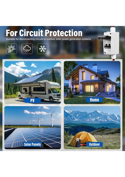 Güneş Panelleri Bağlantı Kesme Anahtarı 32AMP Ac Güneş Kapatma Anahtarı 400V 2 Kutuplar IP65 Solar Pv Evleri Için Su Geçirmez Uv Geçirmez (Yurt Dışından) modelleri