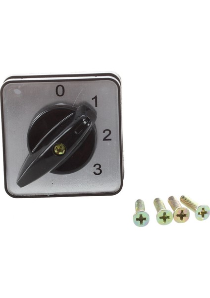 1 Pcs Kırmızı Kapağı Acil Durum Durdurma Basma Düğmesi Anahtarı ve 1 Adet 6 Terminaller 4 Konum Döner Kamera Değiştirme Anahtarı (Yurt Dışından) modelleri