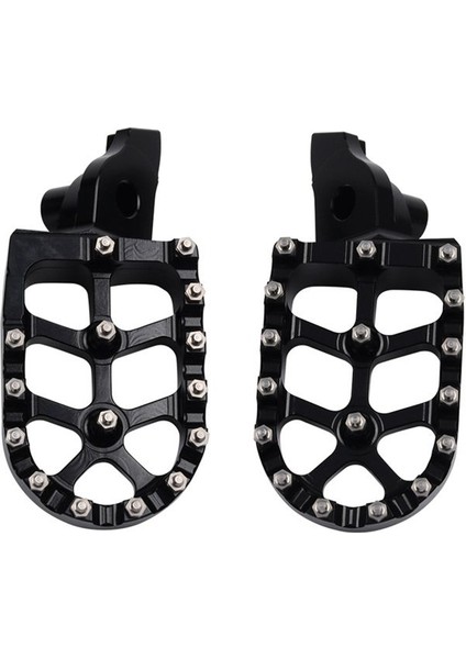 Footpeg Ayak Pegs Suzuki RMZ250 Rmz 250 2007-2009 RMZ450 Rmz 450 2005-2007 Motosiklet Ayak Döşeme Siyahı (Yurt Dışından)