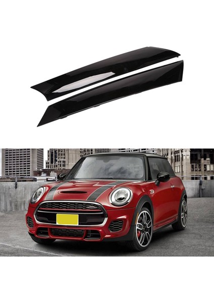 For-Bmw Mini Cooper R57 R55 R56 07-15 Ön Sağ Ön Cam Post Trim Parlak Siyah Dış Kalıp Bir Sütun Döşeme Kapağı (Yurt Dışından) modelleri