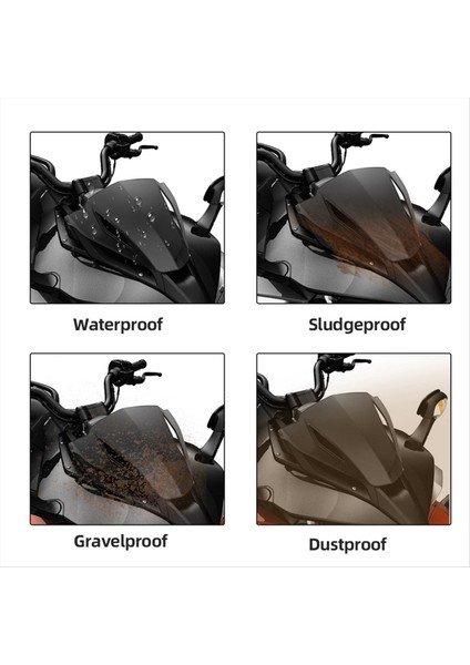 Can-Am Spyder F3 F3-S 2015-2024 Için Gauge Desteği Gauge Spoiler Gauge Shield Gauge Kapak Aksesuarları 219400531 (Yurt Dışından) modelleri