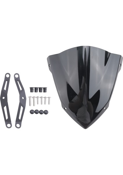 Yamaha MT03 mt 03 MT25 mt 25 2020 2021 Siyah Için Braket ile Motosiklet Cam Ön Cam Deflektörü (Yurt Dışından) fiyatları