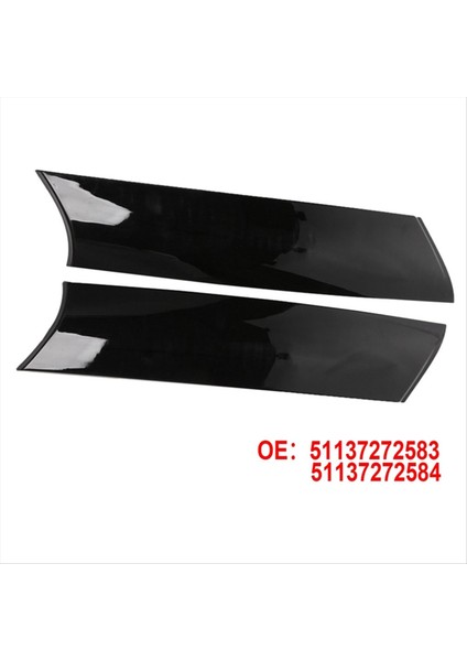 Bmw Mini Cooper Için R55 R56 07-15 Ön Camı Bir Sütun Döşeme Kapağı Dış Kalıplama Post Şeridi 51137272583 Sol (Yurt Dışından)