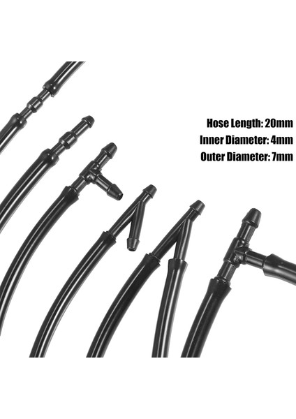 1 Set Ön Cam Yıkayıcı Nozulları Kiti 76810-TK8-A01 Yıkayıcı Jet ve Honda Odyssey Için Konektörlü Sıvı Hortumu 2011-2017 (Yurt Dışından) indirimleri