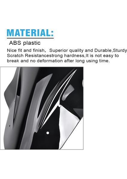 Kawasaki Ninja 1000 Z1000 Z 1000 Sx Z1000SX 2017-2019 Için Motosiklet Ön Ön Cam Ön Cam (Yurt Dışından) fırsatları