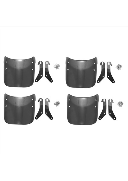 4x Motosiklet Far Kaplama Ön Cam Ön Cam Triumph Bonneville 2001-2017 T100 2003-2017 (Duman) (Yurt Dışından)