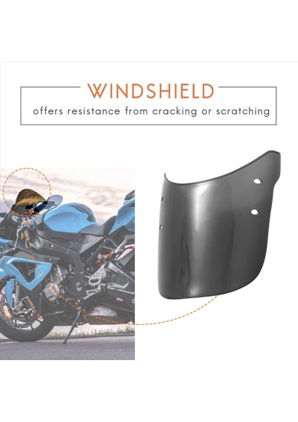 4x Motosiklet Far Kaplama Ön Cam Ön Cam Triumph Bonneville 2001-2017 T100 2003-2017 (Duman) (Yurt Dışından) fiyatları