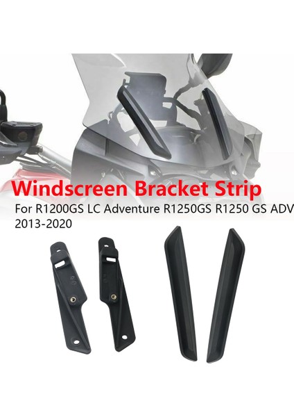 Motosiklet Ön Cam Ön Cam Köşesi Çizme Kiti For-Bmw R1200GS Lc Macera R1250GS R1250 Gs Adv 2013-2020 (Yurt Dışından) fiyatları