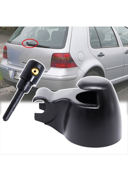 Arka Ön Cam Silecek Kolu Rocker Cıvata Kapak Kapağı Yıkama Jet Nozul Golf Için Iv Bora Jetta Caddy Passat Skoda Ford Audi A3 (Yurt Dışından) indirimleri