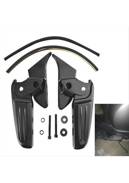 Motosiklet Katlanır Pedallar Piaggio Vespa Spring Primavera Için Motosiklet Modifiye Ayak Pedalları Lx Lxv 150 125 B (Yurt Dışından) fiyatları