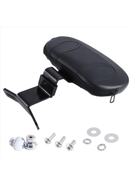 Backrest Mushion Waistrest Motosiklet Malzemeleri Harley Glide 09-23 Siyah (Yurt Dışından) fiyatları