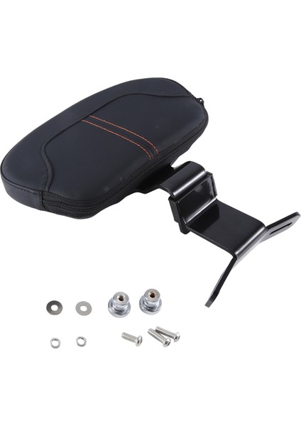 Backrest Yastık Harley Glide Için Motosiklet Malzemeleri 09-23 Turuncu Hattı (Yurt Dışından)
