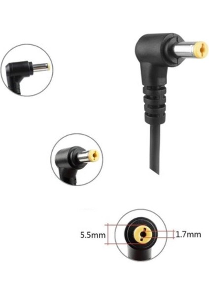 Acer 19.5V (19V) 9.23A (9.5A) 180W Uyumlu 5.5mmx1.7mm Uç Adaptör Şarj Aleti Şarj Cihazı fiyatları
