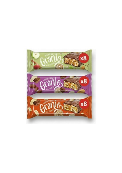 Özel Meyveli Tahıl Bar Çeşitleri Deneme Paketi (24 Adet )