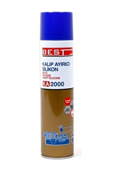KA 2000 Kalıp Ayırıcı Silikon Sprey 400 ml, Plastik Enjeksiyon Makineleri İçin Etkili Ayırıcı modelleri