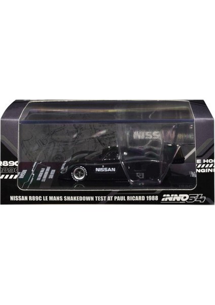 Nessiworld Inno 1/64 Nissan R89C Le Mans Shakedown Test At Paul Ricard 1988 modelleri
