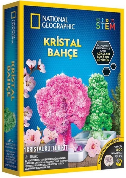 Nessiworld NAT00002 National Geographic Kristal Bahçe Kiti - TRCRYSGRDN +8 yaş modelleri