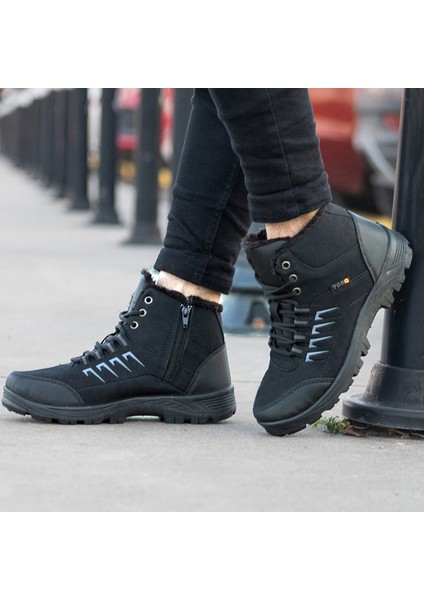 Erkek Fermuarlı Kışlık Bot Su Soğuk Dayanıklı fırsatları