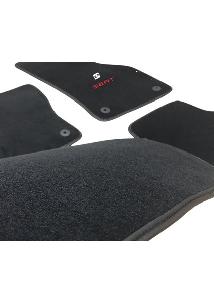 Oto Halı Paspas Seti Seat Ibiza Serisi Modelleri Uyumlu Kadife Halı Kaymaz & Şık Tasarım modelleri