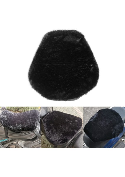 Motosiklet Koltuk Kapağı Hava Koltuğu Yastık Nefes Alabilen Basınç Tahliye Koruyucusu Kürk Pedi Kapağı Sıcak Mat Evrensel B (Yurt Dışından) fiyatları