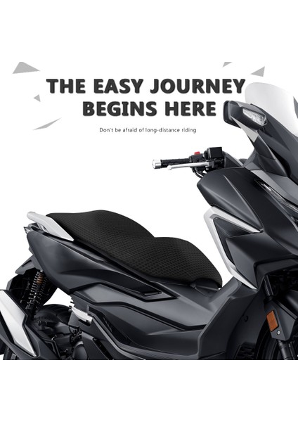 Honda FORZA350 NSS350 Forza Nss 350 Motosiklet 3D Kafes Net Arka Koltuk Kapağı Koltuk Yastık Kapağı Accessoreis (Yurt Dışından) fırsatları