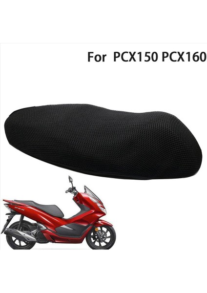 2x Motosiklet Koltuk Kapağı Yastık Koruma Koruyucusu Su Geçirmez Yalıtım Honda PCX150 PCX160 Için Nefes Alabilir Net (Yurt Dışından) indirimleri