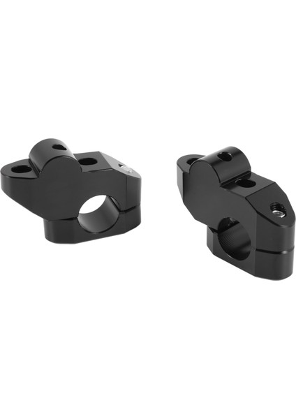 Honda Suzuki Kawasaki Yamaha Black Için 22MM Çubuk Kelepçesi Için Evrensel Motosiklet Gi Yükseltici (Yurt Dışından)