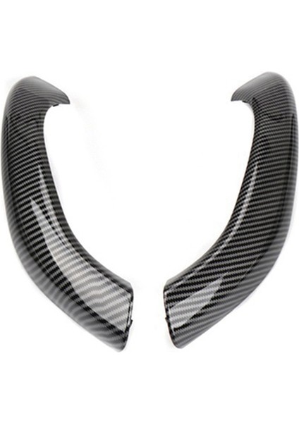 2pcs Karbon Fiber Araba Iç Kapı Çekme Sapı Kapak Kapağı Kaplama Bmw X1 X2 F48 F49 F39 2017-2022 (Yurt Dışından)