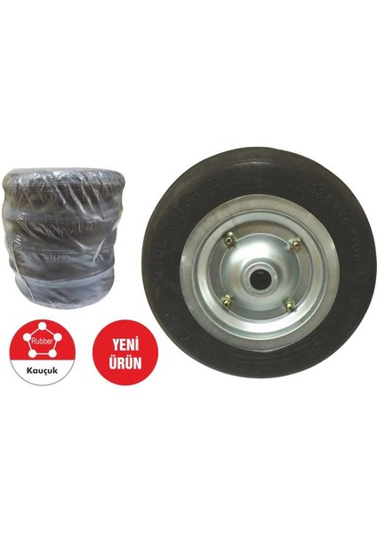 S.d. Tkr 002 El Arabası Tekeri Dolgu Teker Bilyalı