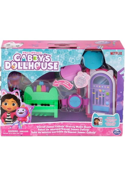 Nessiworld 69300 Gabbys Dollhouse Baby Box Cat Craft-a-Riffic Room Gabby Kedi Riffic Odası fiyatları
