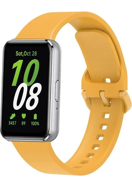 Samsung Galaxy Fit 3 Klasik Kordon - SARI-(5796)