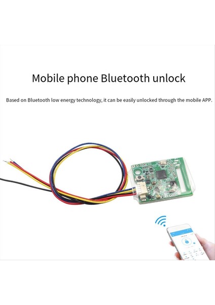 Bluetooth Akıllı Kapı Kilit Anahtarı Tavan Kilidi Modülü Uygulama Kontrolü Akıllı Ev Anahtarı Modülü SN9243 (Yurt Dışından) indirimleri