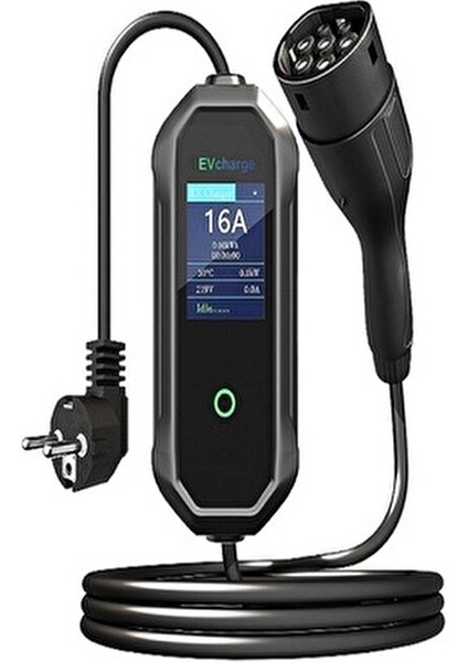 3.5 Kw Elektrikli Araç Taşınabilir Şarj Cihazı 16A 220V Tak-Çalıştır Taşıma Çantası fiyatları