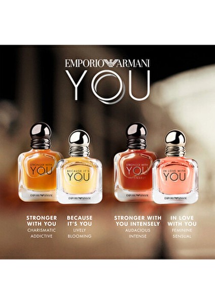 Stronger With You Intensely 100 ml Erkek Parfüm Emporio Armani Oryantal ve Odunsu Koku