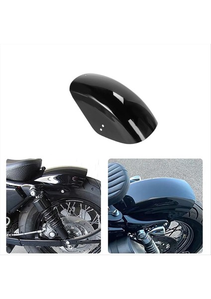 Harley Sportster XL883 1200 72 48 Için Motosiklet Arka Çamurluk Kısa Koruma Çamurluk Kapağı (Yurt Dışından) indirimleri