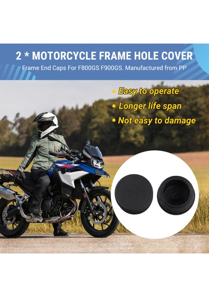 Bmw F800GS F900GS Için Motosiklet Aksesuarları 2024- Çerçeve Delik Kapağı Fiş Dekoratif Çerçeve Kapağı Seti (Yurt Dışından) indirimleri