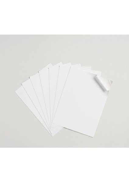 10 x 20 Adestor Marka 25 Adet Düz Yapışkanlı Parlak Kuşe Etiket Sticker