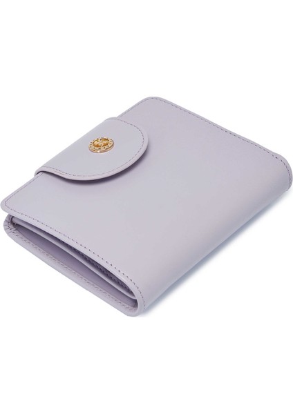 Lila Hakiki Deri Kadın Cüzdan - S1CB00005674-T8J