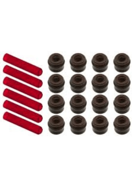 Mercedes Supap Keçesi M271 M273 M274 M278 OM604 OM640 OM651 - M60 M62 6mm; 16AD: X403730