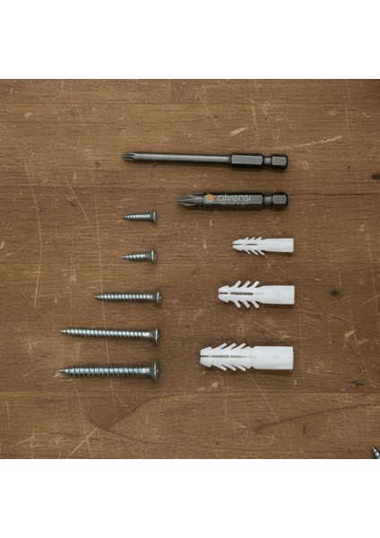 Vida ve Dübel Seti 10’lu + Organizer Kutu | Çok Amaçlı Montaj ve Tamir Seti fırsatları