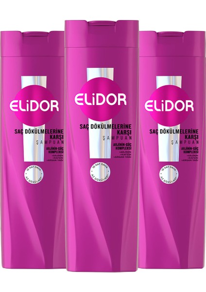 Saç Bakım Şampuanı Saç Dökülmelerine Karşı 400 ml X3 fiyatları