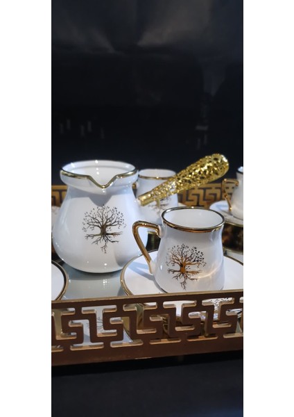 Interlife 13 Parça Cezveli Kahve Fincanı Takımı fiyatları