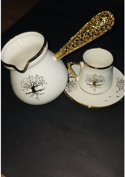 Interlife 13 Parça Cezveli Kahve Fincanı Takımı modelleri