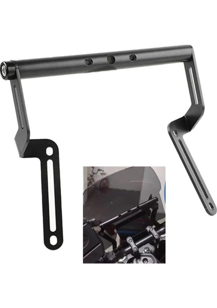 Motosiklet Gezinme Braketi Genişletme Çubuğu Seyahat Versiyonu Haojue TR300 Için Ön Cam Uzatma Braketi (Yurt Dışından) fırsatları