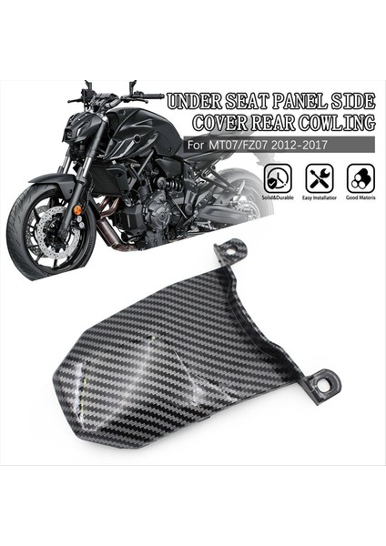 Koltuk Paneli Yan Kapak Altında Motosiklet Yamaha Mt-07 Fz-07 2012-2017 Için Arka Kapaklı Panel Kapak Kapağı (Yurt Dışından) fırsatları